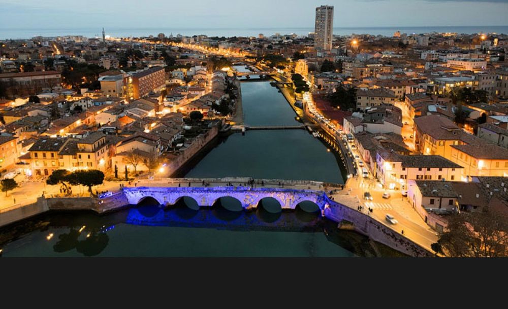 Vista su Rimini