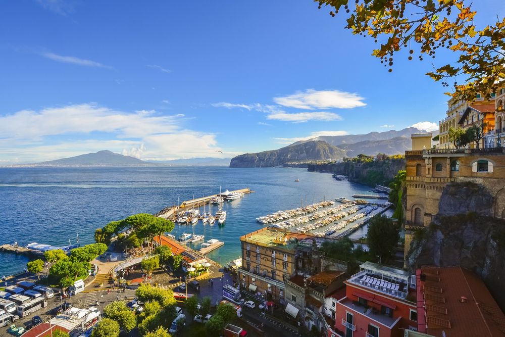 Vista sul Porto di Sorrento